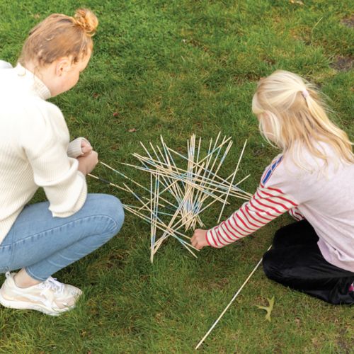 Stort bambus mikado spil - Billede 6